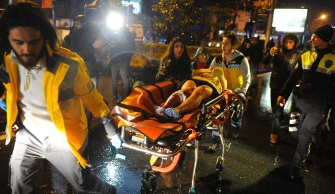 39 dead At Istanbul  New Year Reina Nightclub Attack